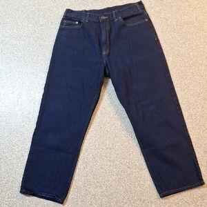Classic Indigo Relaxed Fit Jeans 36x30